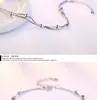 OMHXZJ toute la mode douce belle femme Couple fille fête cadeau perles Cube pentagramme 925 Bracelet en argent Sterling Bracelet SZ929158429