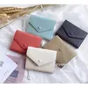 Wholesale women wallet leather multicolor coin purse short wallet Polychromatic purse lady Card holder classic mini zipper pocket