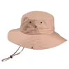 Fashion-New Outdoor Folding Hat Cloches Lady Snabbtorkande Fiskare Mössor Män Sun Capclimbing Mössor Gratis Frakt 0012Ht