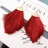 Women Bohemia Long Tassel Dangle Earrings Tassel Fringe Earring Fashion Eardrop Lady Party Jewelry Gift 13 Colors