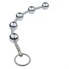 BDSM Sex Toys Anal Plug Anal Massage Butt Plug Stainless Steel Anal Balls Beads Chain Plug Fetish Masturbation Sex Products For Wo2591977