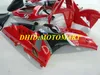 Injection mold Fairing kit for KAWASAKI NINJA ZX 6R 600CC 03 04 ZX6R 636 2003 2004 Hot red Fairings set ZX43