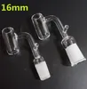 Rapid heating Domeless Quartz Enail fit 16mm 20mm Coil Heater 10mm 14mm 18mm male female Quartz Banger oil rigs glass bongs