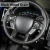 ABS Large Steering Wheel Trim Decoration Accessories For Ford F150 2015 UP Car Styling Interior Accessories286Q