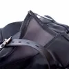Soft Black Pu Put Feet Bondage Zipper Design Sexo Restrições Sexy Feminino Brinquedos Tools Buffs