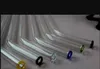 Alta qualidade de cor spray de vidro longo de 10mm comprimento do tubo de diâmetro 23 centímetros, Tubos New Único vidro Bongos de vidro tubulações de água Hookah Oil Rigs fumadores