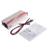 Freeshipping Suoer Sub-1500A 1500W DC 12V till AC 220V Solar Power Inverter w / USB-port - Silver