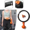 Sport Hoops Yoga Home Fitness Oviter SMART HULA CIRCLE Justerbar midjeträningsring Belly Abdominal Trainer Viktminskning1297374