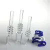 10mm 14mm 18mm Quartz Tips Drip Tester Straw Tube Tip Hookah for Mini Nector Collector Kits Male Female Smoking Nail