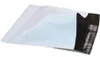 25 * 35 cm Vit Poly Mailer Shipping Plast Packaging Väskor Produkter Mail med kurirlagring Tillbehör Mailing Självhäftande Paket påse
