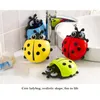 Ladybug Toothbrush Toothpaste Holders Home Storage Wall Suction Suporte Escova De Dente Parede Household Items Acessorio Banheiro