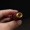 Yeni Metal Filtre Ahşap Mounthpiece Ağız Tutucu İpucu Oyma Ejderha Şekli Sigara Sigara Boru Aksesuarları Için Yenilikçi Tasarım Taşınabilir