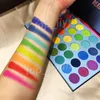 Beauty Glazed Makeup Paleta de sombras de ojos Color Fusion Sombra de ojos 39 colores Alta pigmentación Mate Brillo Brillo Rainbow Highlighter Palette