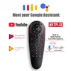 G30 Röst fjärrkontroll 2.4g Trådlös luftmusmikrofon Gyroskop 33 Tangentbord IR Lärande för Android TV Box PK G10S W1