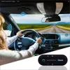 Pare-soleil Haut-parleur Bluetooth Lecteur de musique MP3 Transmetteur Bluetooth sans fil Kit mains libres pour voiture Récepteur Bluetooth Haut-parleur Chargeur de voiture