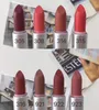 6 Colors Powder Kiss Matte Lipstick M Cosmetics rouge a levre Lip Gloss Purple Lipsticks Lipgloss