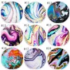 Ronde Strandhanddoek Microfiber Stranddekens Tassel Muur Opknoping Tapestries Picknick Rugs Dames Sjaal Yoga Mats 51 Designs DW5466