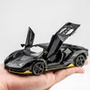 KIDAMI 132 Scale Aventador 770 Diecast Vehicle Model Toy Cars Pull Back Car with Sound Light Gift Collection for Kids Adults Y20037265661