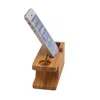 Real Bamboo Wood Desktop Stand For iPad Tablet Bracket Docking Holder Charger For iPhone Charging Dock For Watch7792756