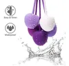 Kegel Balls Vibrator Exercise Vaginal Ball Tighten Aid Love Geisha Ben Wa Balls For Woman 5pcs/set Progressive Silicone Sex Toys Y19070302