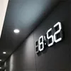 Modern Design Digital Table Clock Alarm Nightlight For Home Living Room Decoration LED Wall Clock