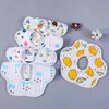 Hoge Kwaliteit Zachte Katoen Baby Bib Mix Stijl Zuigeling Toddler Katoen Feeding Bib Saliva Handdoek Burp Doeken Baby Producten