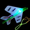 Novidade Iluminação Natal Led Luminous Ejection Plane Amazing Arrow Helicóptero Brinquedos Dolls Flicker Flying Children's Presentes