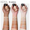 DEROL Natural Breathable Makeup Foundation Cream Acne Cover Dark Eye Circle Blemish Concealer Moisturizer Liquid Cream