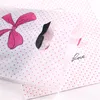 Gift Wrap Design Wholesale 100pcs/lot 20*25cm Pink Sweet Love Packaging Bags For T-shirt Plastic Shopping With Dot Bow1