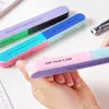 New Fashion Creative Printing Nail File Sanding Sand Sixsided Creative Printing Nail File Sanding Sand PolishingTool8924515