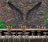 Custom Photo Wallpaper Mural 3D Creative Angel Wings Inspirational Bar Mural Wall Decorative Painting papel de parede wall papers home decor