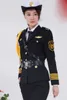 Printemps Lieu de haute qualité Sécurité Femme uniforme Dame Propriété de l'aéroport Vêtements cérémonie service uniforme travail Costumes + Accessoires