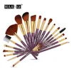 19PCS Makeup Brushes Set Soft Hair Professional Multifunktions Make Up Brush Foundation Eyeshadow Concealer Blush Powder Eyebrow Eyeliner