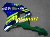 Motorcycle Fairing kit for HONDA CBR900RR 954 02 03 CBR 900RR 2002 2003 ABS Cool Green blue Fairings set+gifts HE10