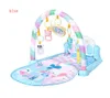 Baby Play Mat Fitness Bodybuilding Frame Pedal Piano Music Carpet Blanket Kick Play Lay Sit Toy9276591