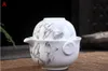 YGS-Y226 Il set da tè include 1 vaso 1 tazza elegante gaiwan Bollitore per teiera bello e facile Teiera in porcellana blu e bianca