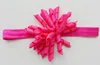 Baby Skinny Soft Irydescent Hair Band z kręcone wstążki Korker Hair Clip Bows Girl Headband Corker Headwear Akcesoria PD012