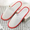 Wholesale Travel Hotel SPA Anti-slip Disposable Slippers Home Guest Shoes Multi-colors Breathable Soft Disposable Slippers DH0606