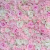 Decorative Flowers & Wreaths Flower Panel Home Universal Romantic Decor Wedding Background Silk Cloth Handmade DIY Artificial Rose Hydrangea