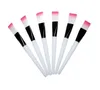Crystal Stick Mask Brush Applicators Lipstick Grinding White Sticker Two-color Hollow Brushes Makeup free ship 100