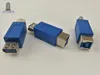 300pcs/lot Super speed USB 3.0 Type A Female to 3.0 Type B Female Printer Converter Adapter