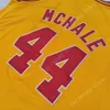 2020 Nova NCAA Minnesota Golden Gophers Jerseys 44 Kevin McHale College Basketball Jersey Amarelo Tamanho Jovem Adulto