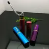 Bouilloire à cigarette multicolore mini-stylo portable Bongs en verre Tuyaux de brûleur à mazout Rigs à eau Fumer