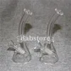 Glass Bong Hookahs Water Pipes Oil Rigs Mini Bubbler Bongs Glass Bowl Dabber Tools