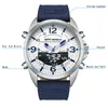 KT Роскошные часы, мужские брендовые кожаные часы, мужские кварцевые аналоговые цифровые водонепроницаемые наручные часы, большие часы Klok KT1818