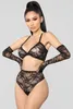 Ensemble de soutien-gorge en dentelle Babydoll pour femme