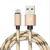 1M 3FT OD 4.0 2A Grid Speed Charge Nylon Braided Metal Adatper Data Sync Micro usb Type C cable 1000pcs/lot