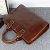 Fabrik-Großhandelsmann Handtasche reine Crazy Horse Leder Männer Retro-Imitation alten Lederhandtasche Art und Weise Leder Business Aktentasche