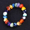 irregular agate natural stone strand bracelet women mens bracelets bead charm fashion jewelry will and sandy gift