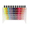 Acrylic Nail Polish Display Organizer 2-3-4-5-6-7 Layer Manicure Cosmetics Smycken Display Stativhållare Klar akryl Makeup Box